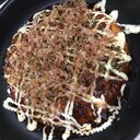 小麦粉でキムチーズお好み焼き！